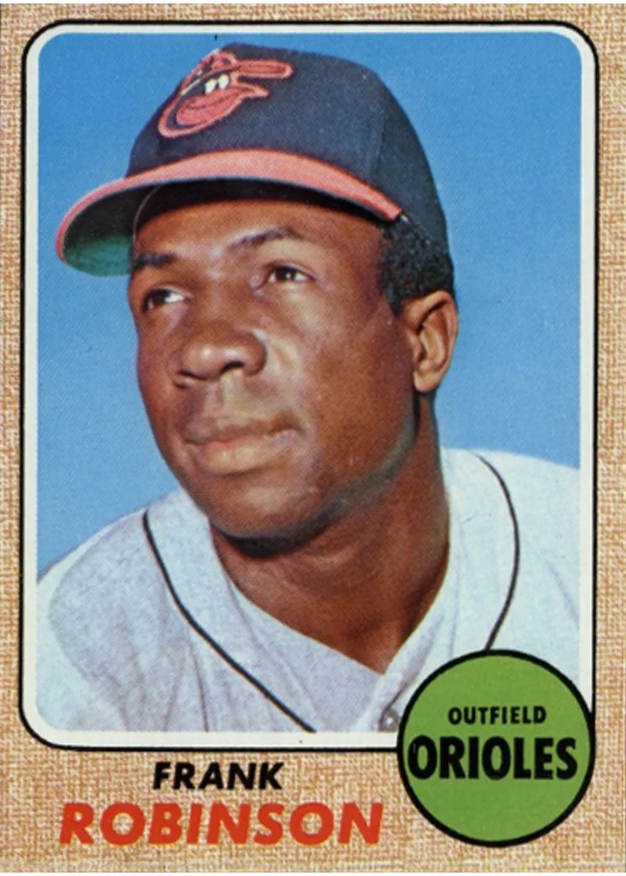 1968 Topps #500 Frank Robinson, Baltimore Orioles