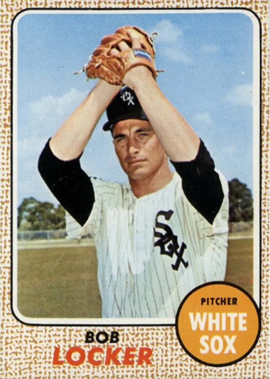 1968 Topps #51 Bob Locker, Chicago White Sox