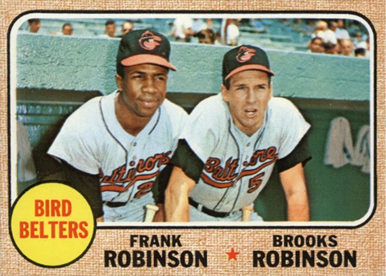 1968 Topps #530 Bird Belters, Baltimore Orioles