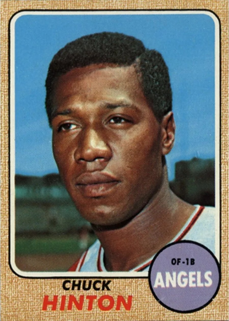 1968 Topps #531 Chuck Hinton, California Angels