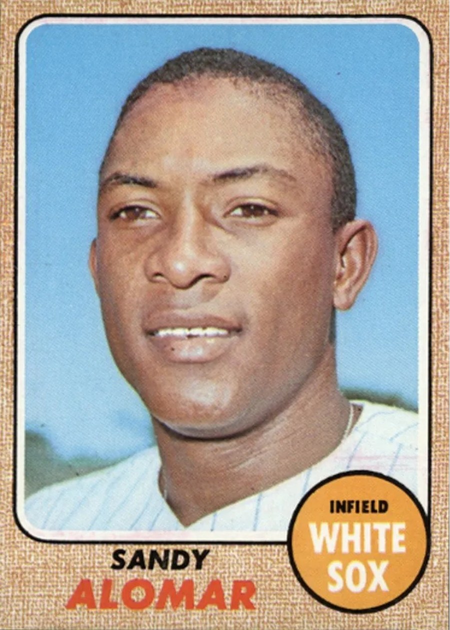1968 Topps #541 Sandy Alomar, Chicago White Sox