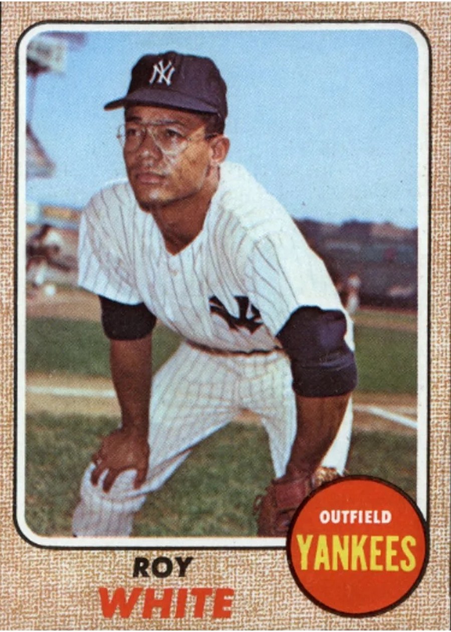 1968 Topps #546 Roy White, New York Yankees