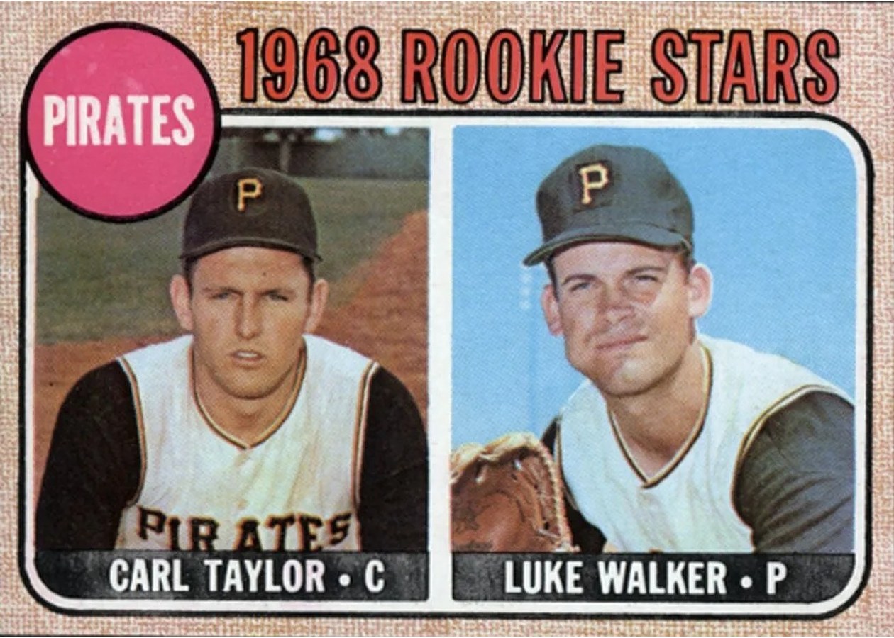 1968 Topps #559 Pirates 1968 Rookie Stars, Pittsburgh Pirates