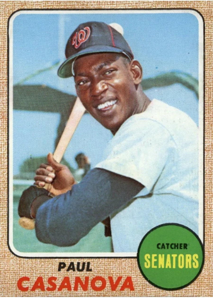 1968 Topps #560 Paul Casanova, Washington Senators