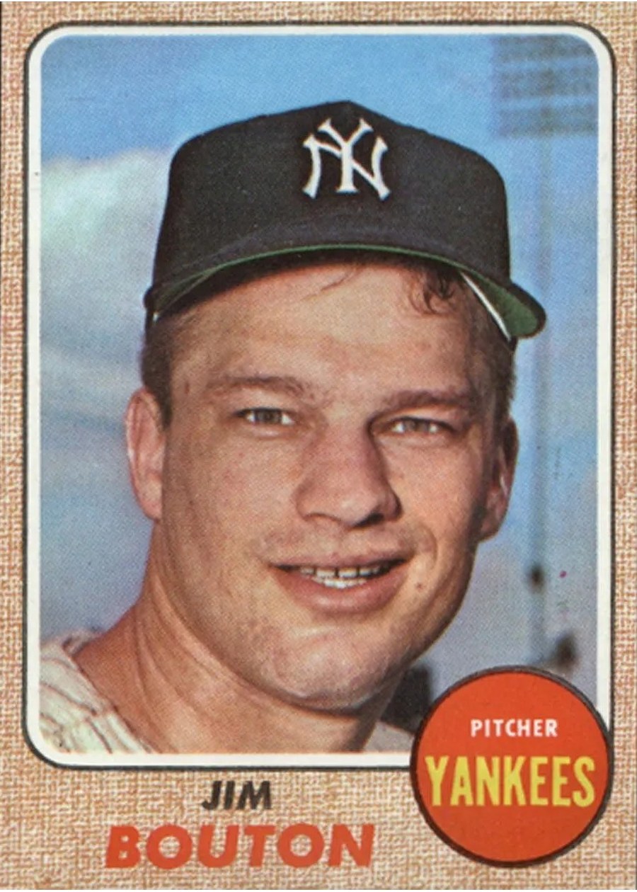 1968 Topps #562 Jim Bouton, New York Yankees