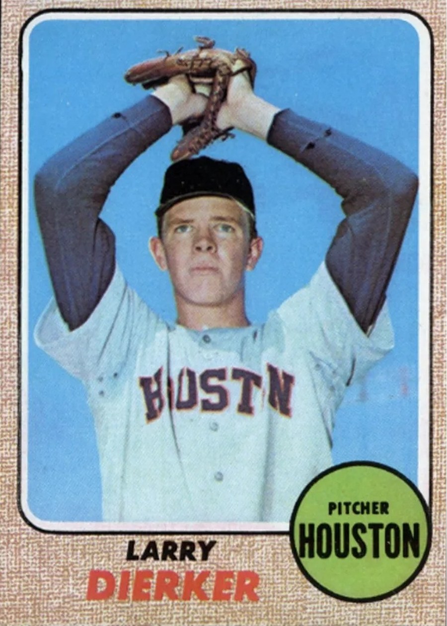 1968 Topps #565 Larry Dierker, Houston Astros
