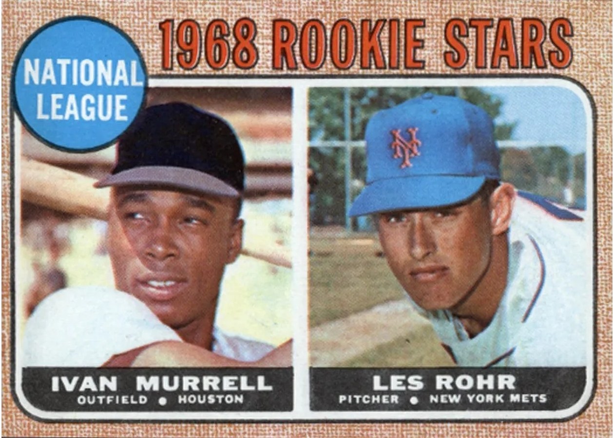 1968 Topps #569 National League 1968 Rookie Stars, Houston Astros / New York Mets