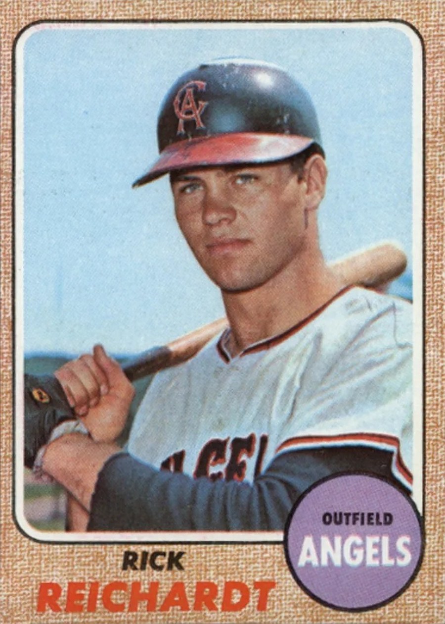 1968 Topps #570 Rick Reichardt, California Angels