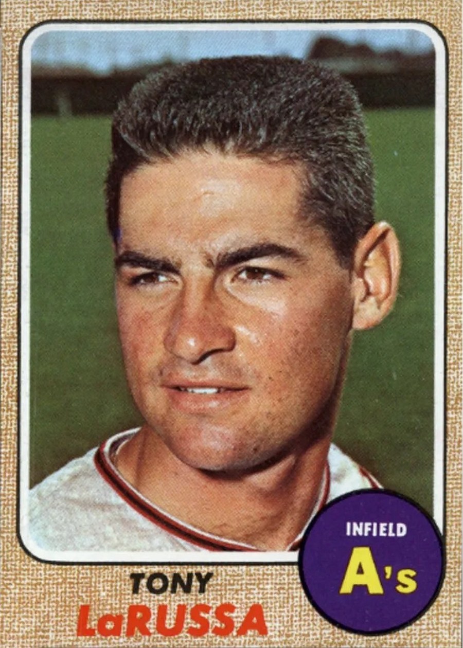 1968 Topps #571 Tony LaRussa, Oakland Athletics
