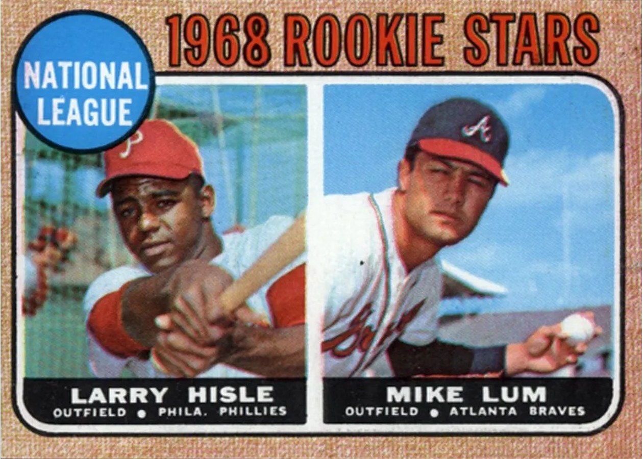 1968 Topps #579 National League 1968 Rookie Stars, Philadelphia Phillies / Atlanta Braves