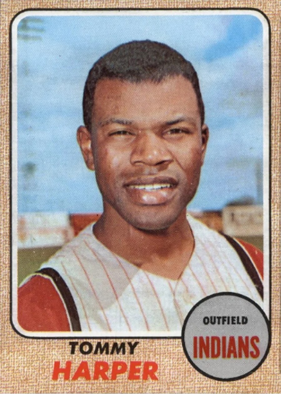 1968 Topps #590 Tommy Harper, Cleveland Indians