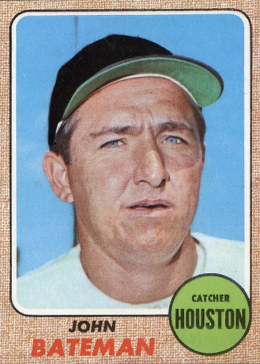1968 Topps #592 John Bateman, Houston Astros