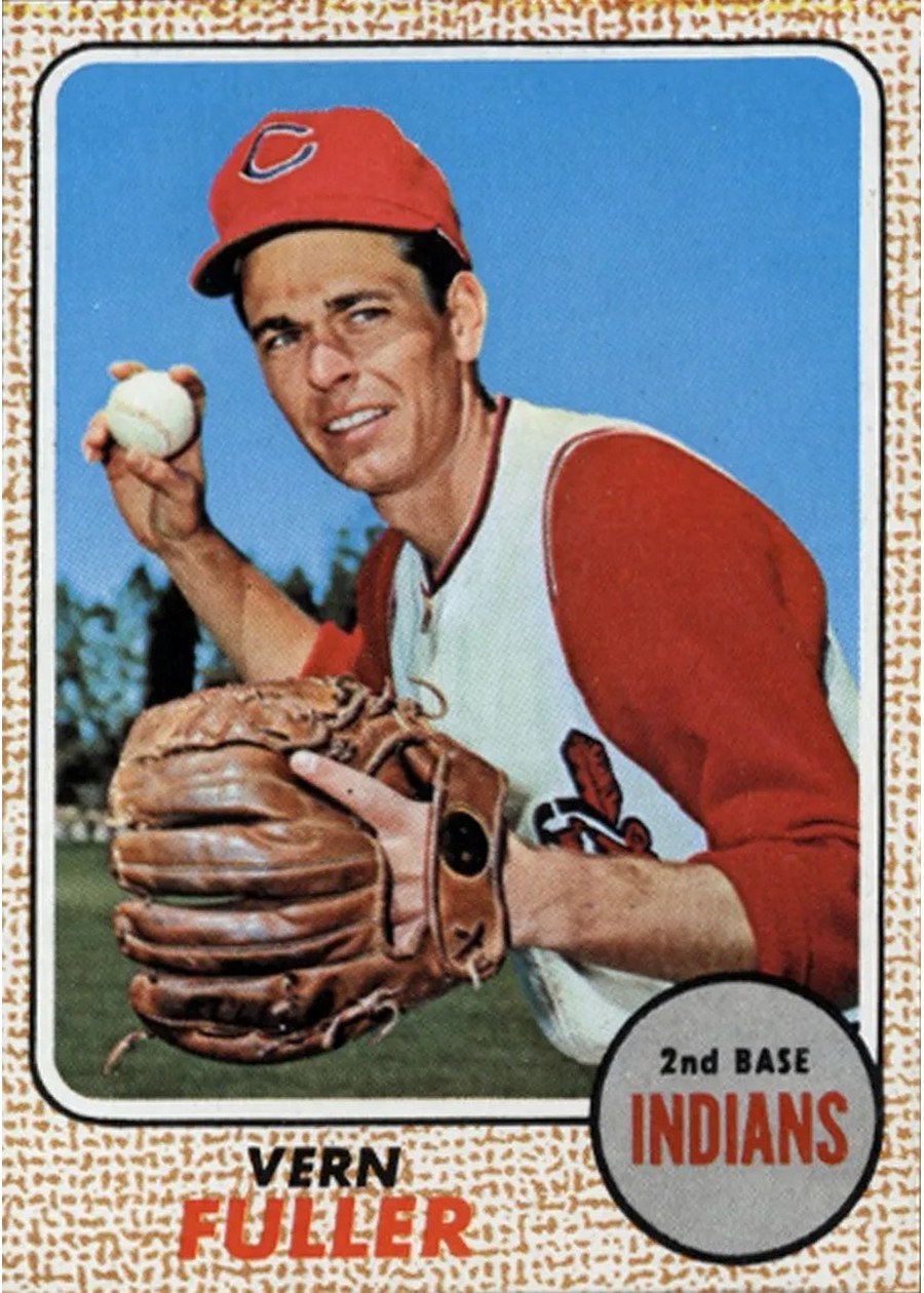 1968 Topps #71 Vern Fuller, Cleveland Indians