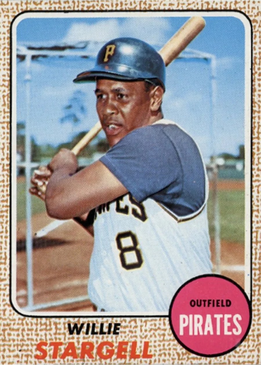 1968 Topps #86 Willie Stargell, Pittsburgh Pirates