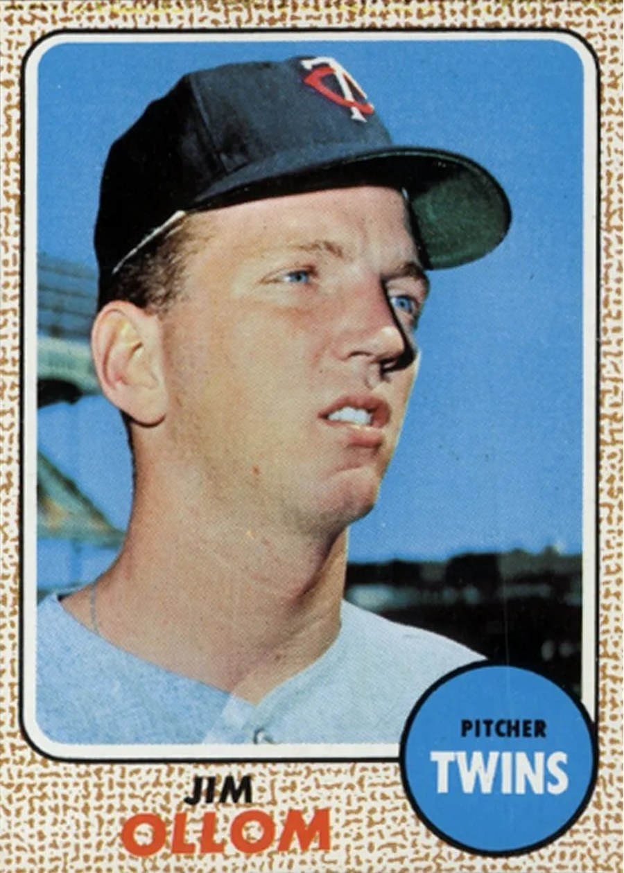 1968 Topps #91 Jim Ollom, Minnesota Twins