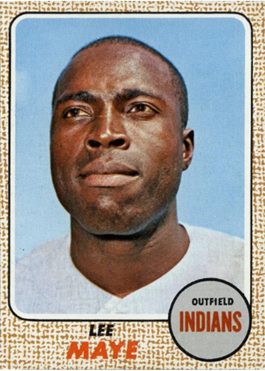 1968 Topps #94 Lee Maye, Cleveland Indians