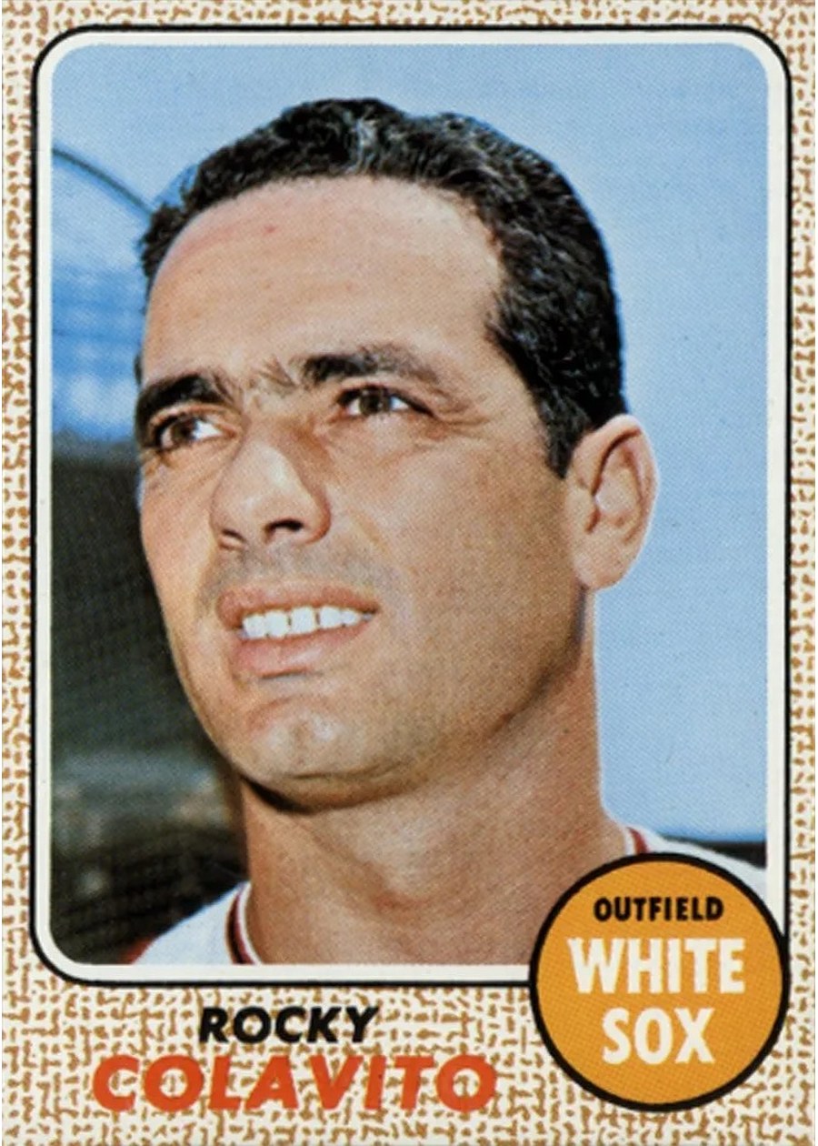 1968 Topps #99 Rocky Colavito, Chicago White Sox