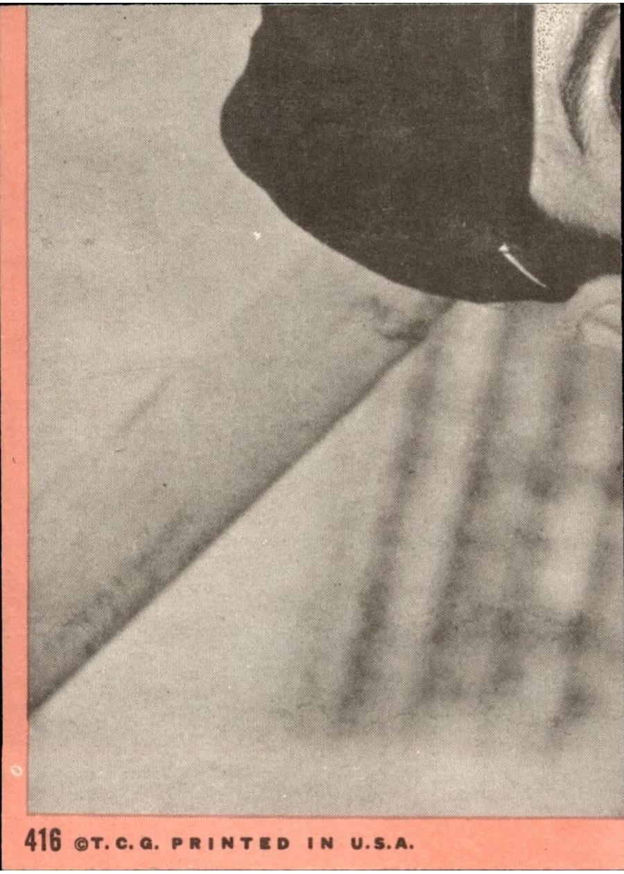1969 Topps #416 Willie McCovey card back