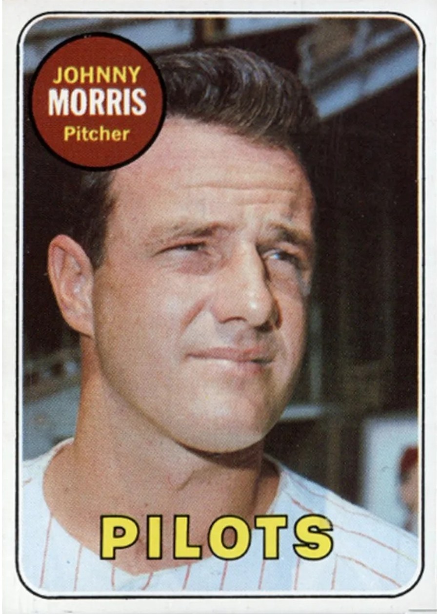 1969 Topps #111 Johnny Morris, Seattle Pilots