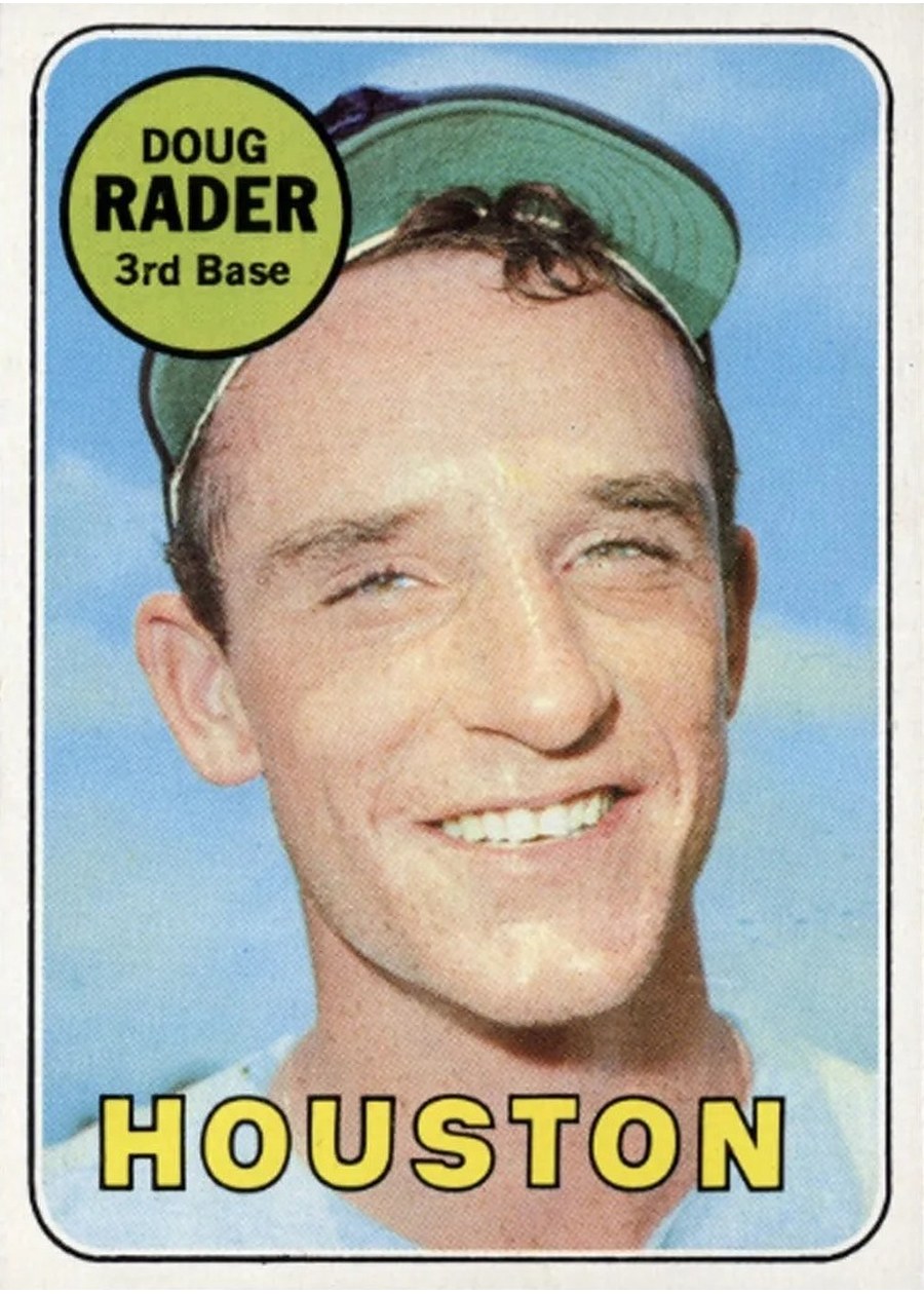 1969 Topps #119 Doug Rader, Houston Astros