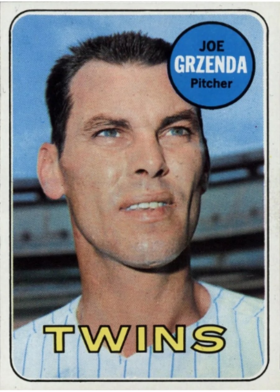 1969 Topps #121 Joe Grzenda, Minnesota Twins