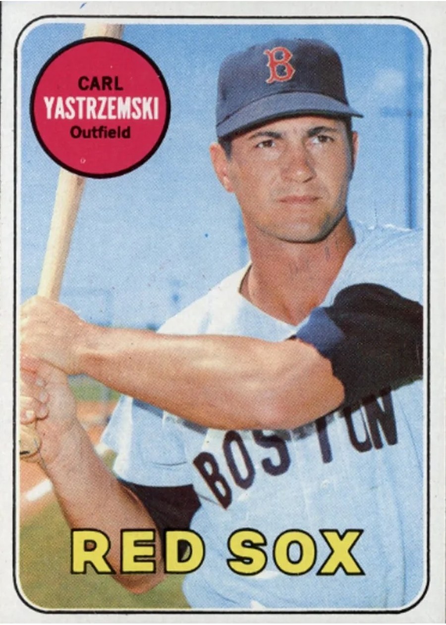1969 Topps #130 Carl Yastrzemski, Boston Red Sox