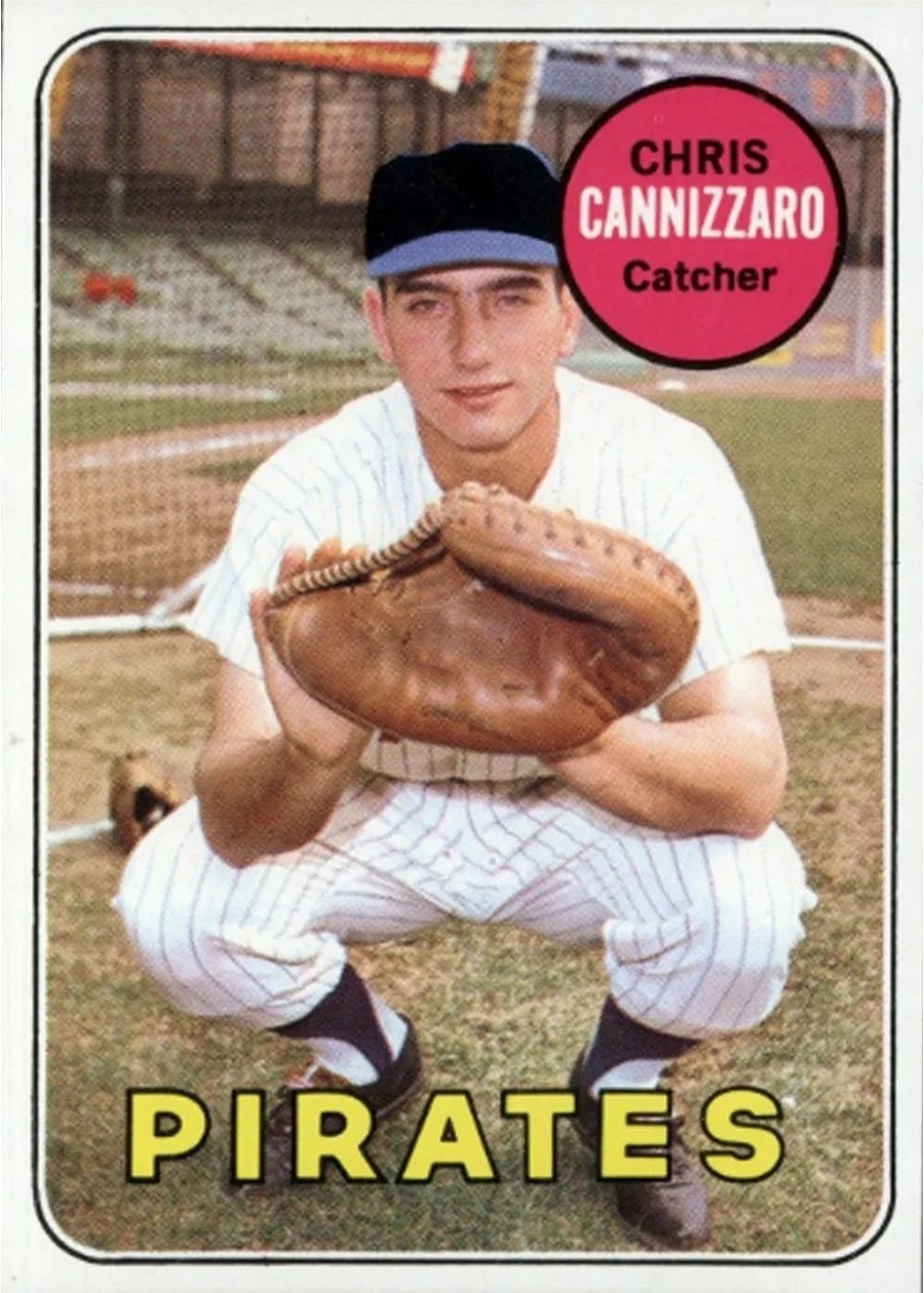 1969 Topps #131 Chris Cannizzaro, Pittsburgh Pirates