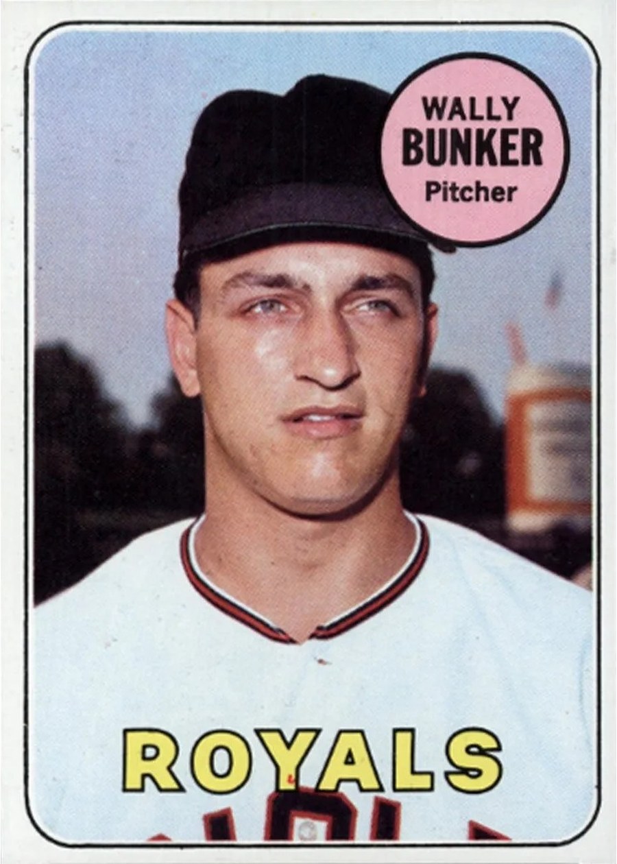 1969 Topps #137 Wally Bunker, Kansas City Royals