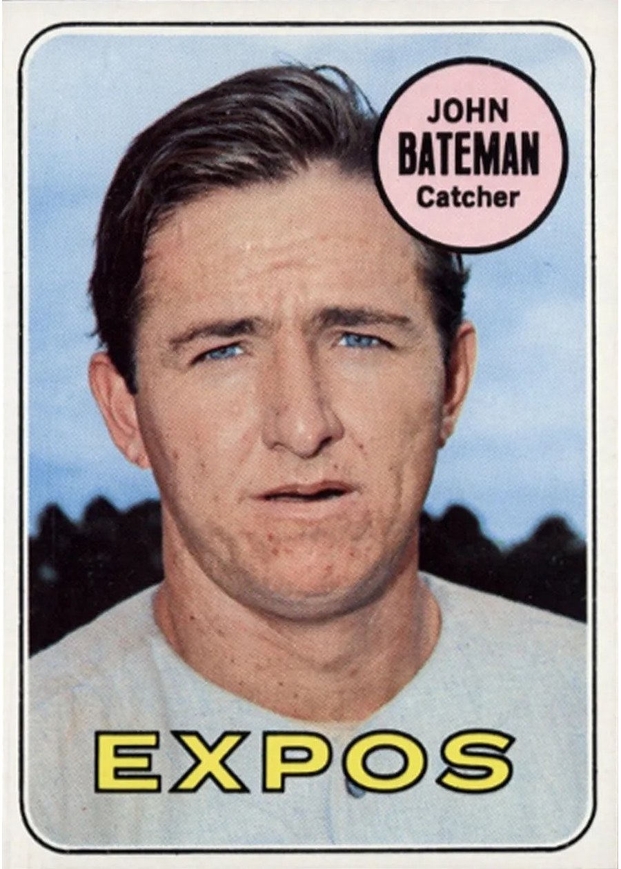 1969 Topps #138 John Bateman, Montreal Expos