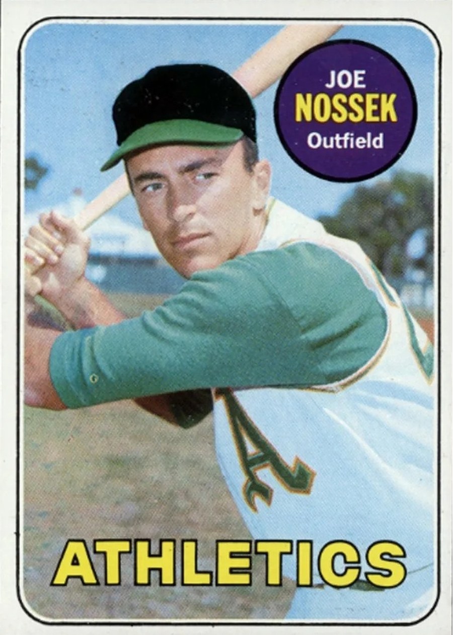 1969 Topps #143 Joe Nossek, Oakland Athletics