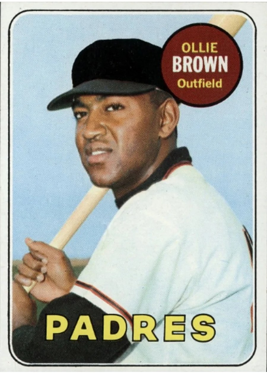 1969 Topps #149 Ollie Brown, San Diego Padres