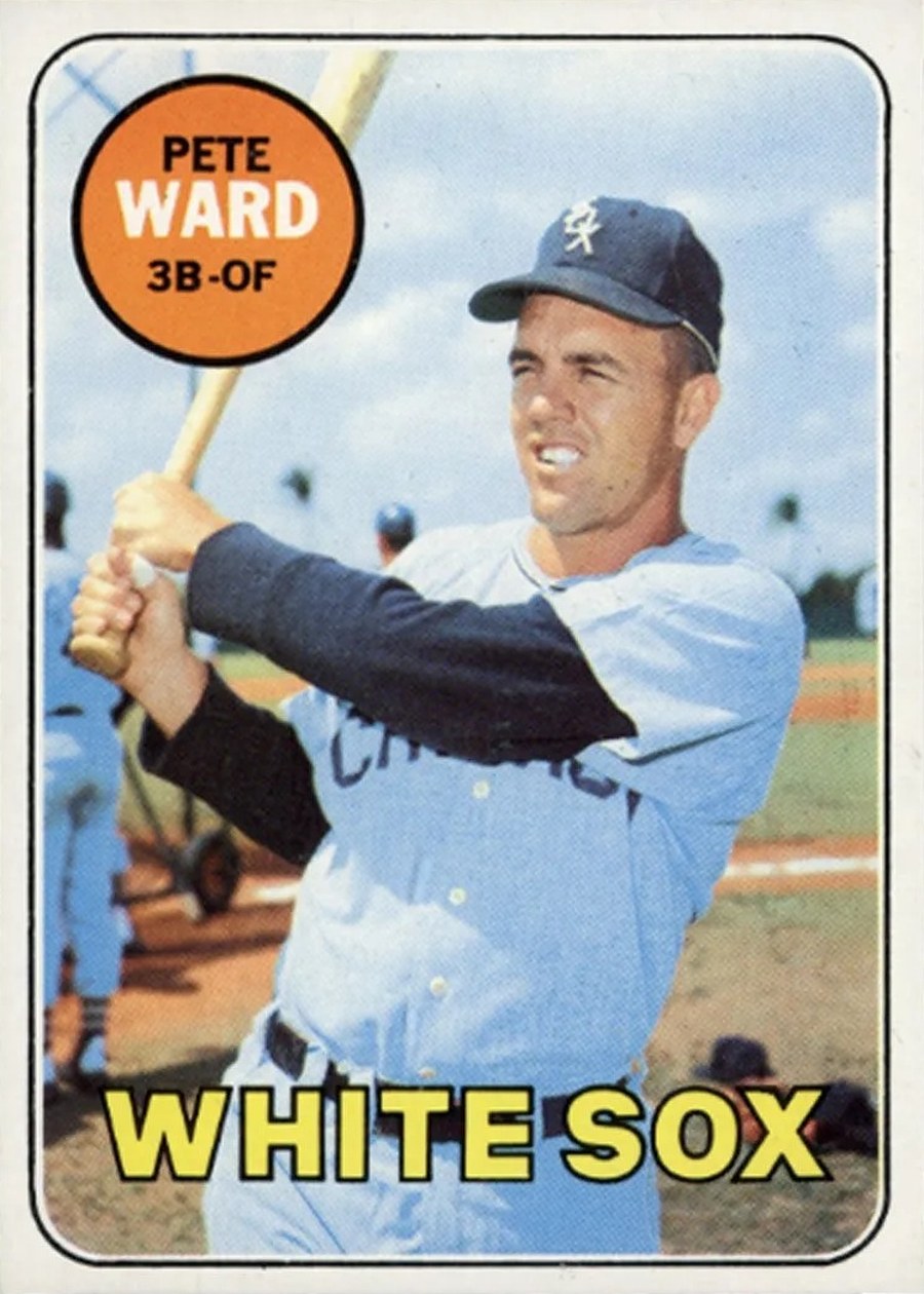 1969 Topps #155 Pete Ward, Chicago White Sox