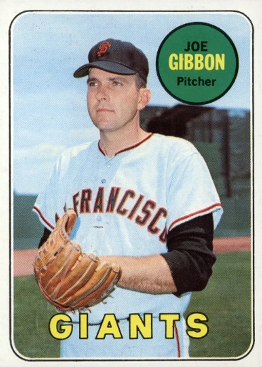 1969 Topps #158 Joe Gibbon, San Francisco Giants