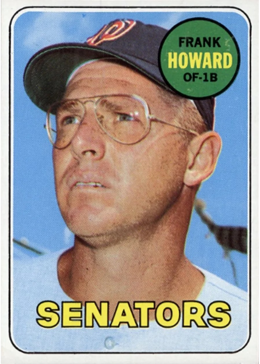 1969 Topps #170 Frank Howard, Washington Senators