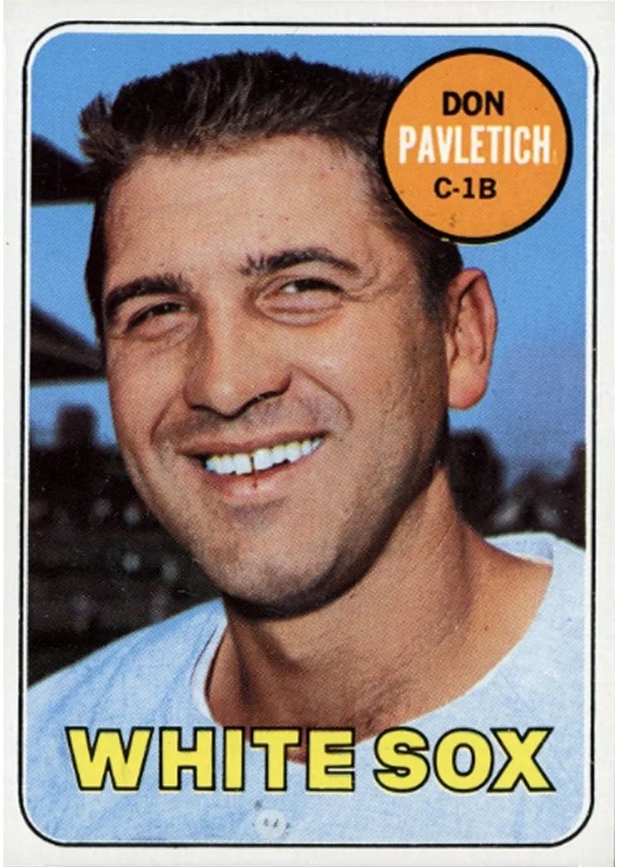 1969 Topps #179 Don Pavletich, Chicago White Sox