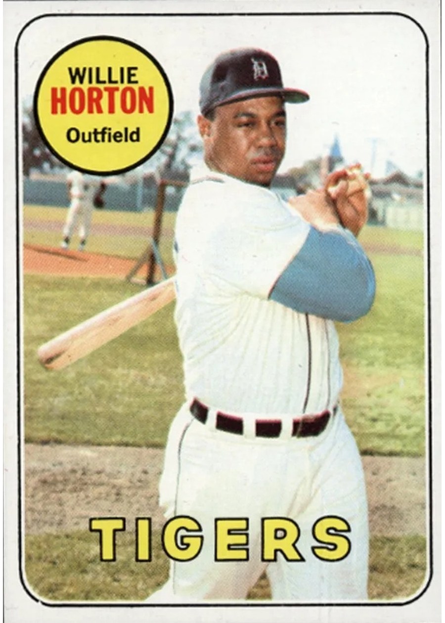 1969 Topps #180 Willie Horton, Detroit Tigers