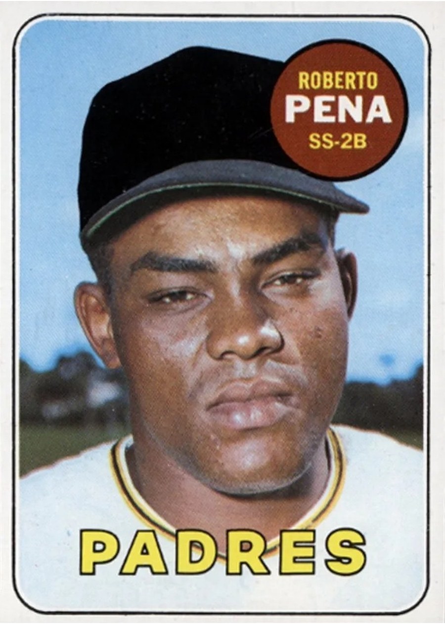1969 Topps #184 Roberto Pena, San Diego Padres