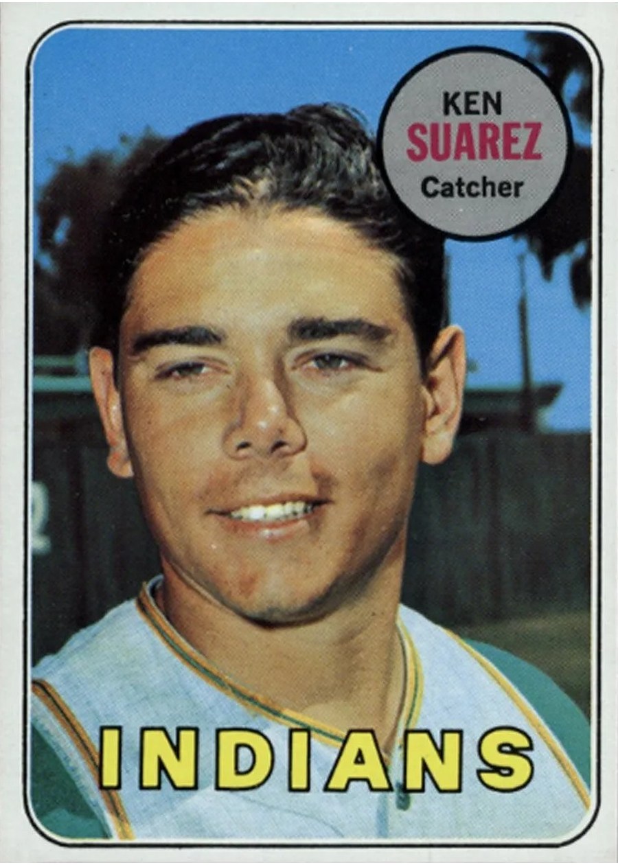 1969 Topps #19 Ken Suarez, Cleveland Indians