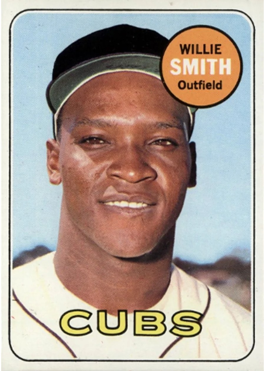 1969 Topps #198 Willie Smith, Chicago Cubs