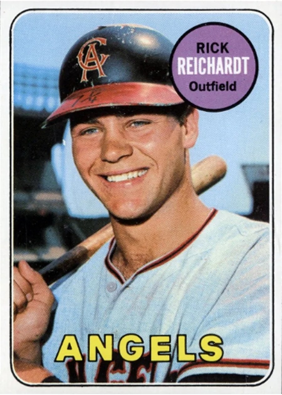 1969 Topps #205 Rick Reichardt, California Angels