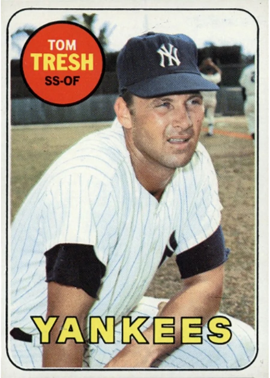 1969 Topps #212 Tom Tresh, New York Yankees