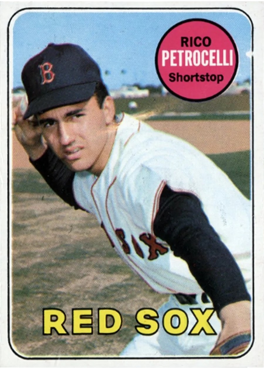 1969 Topps #215 Rico Petrocelli, Boston Red Sox