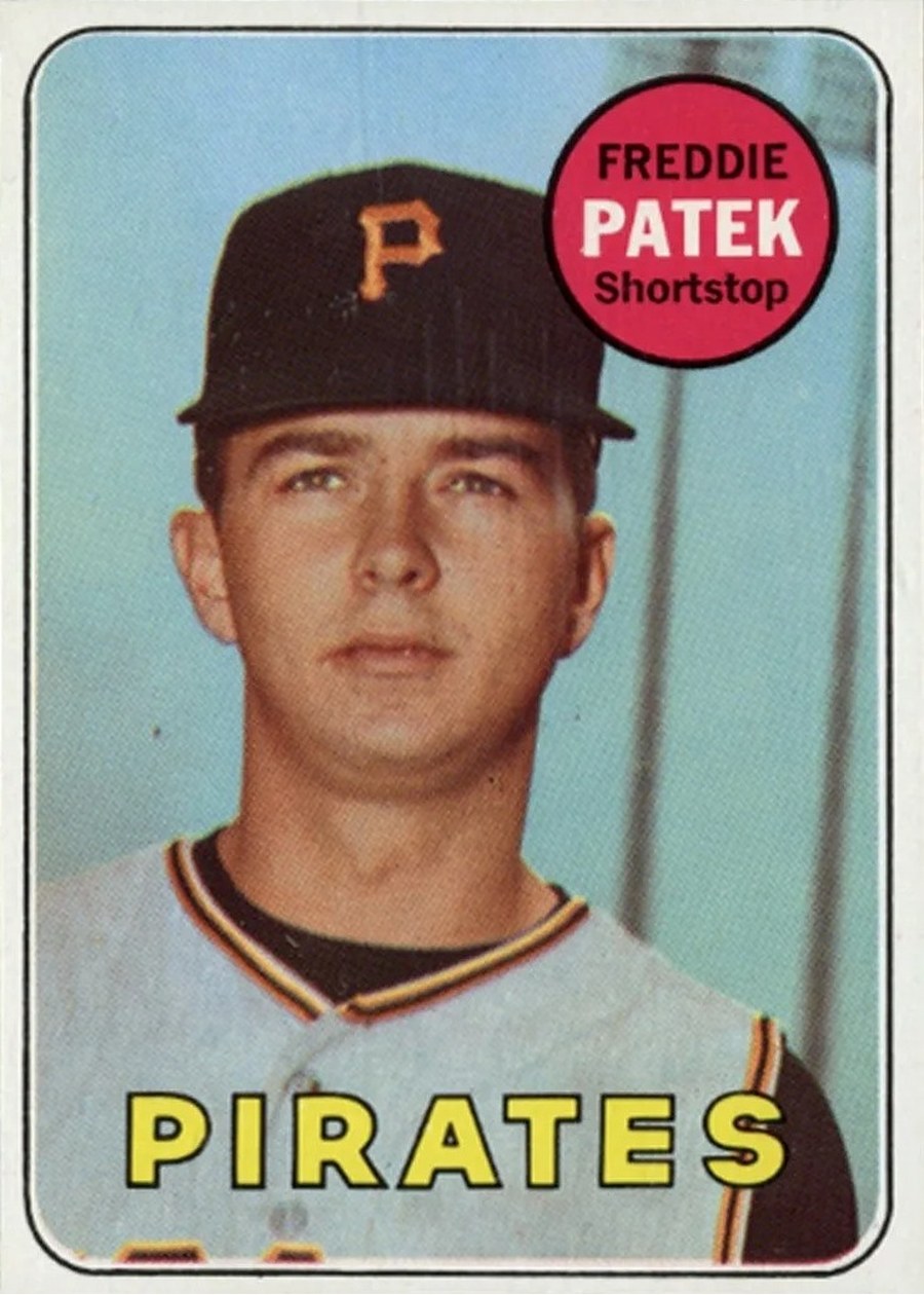 1969 Topps #219 Freddie Patek, Pittsburgh Pirates
