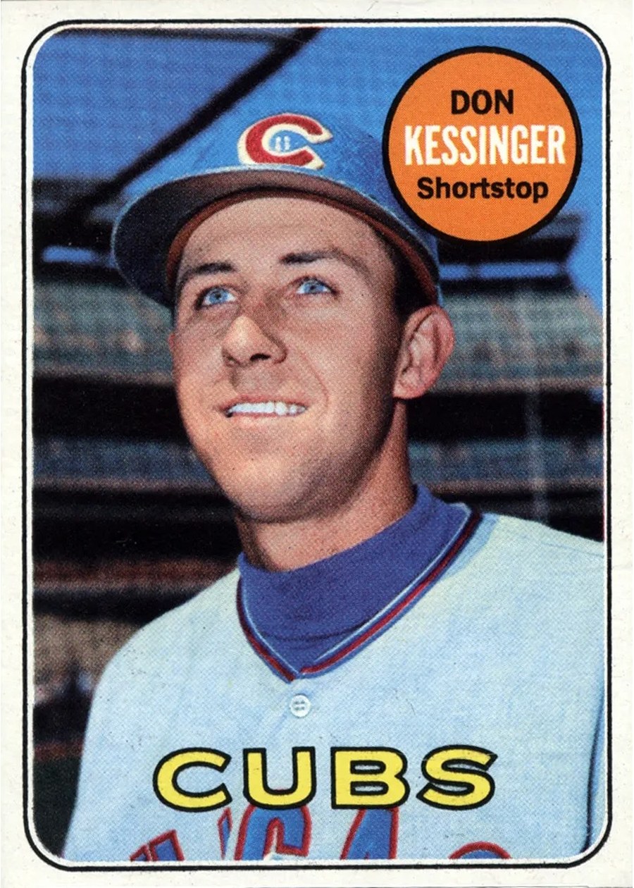 1969 Topps #225 Don Kessinger, Chicago Cubs