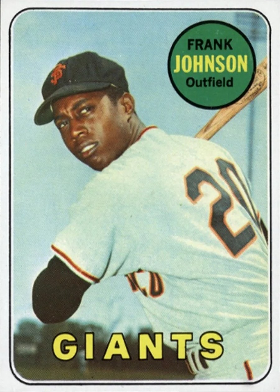 1969 Topps #227 Frank Johnson, San Francisco Giants