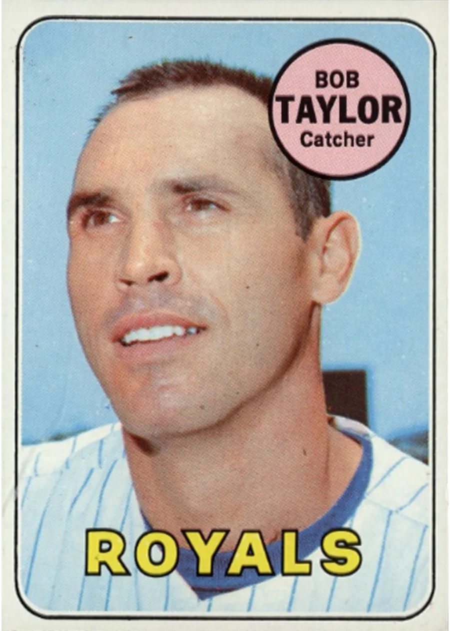 1969 Topps #239 Bob Taylor, Kansas City Royals