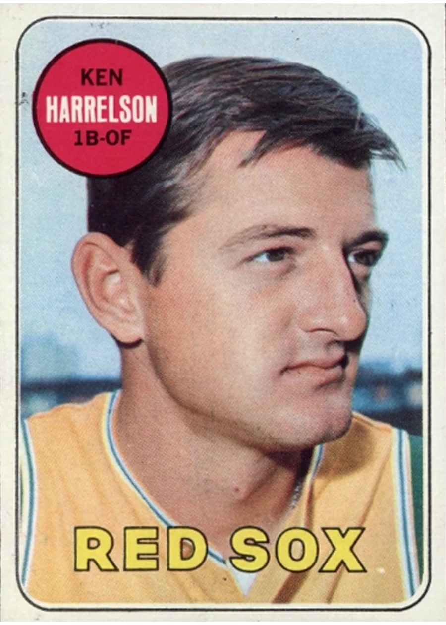 1969 Topps #240 Ken Harrelson, Boston Red Sox