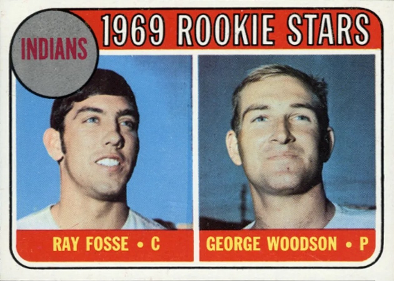 1969 Topps #244 Indians 1969 Rookie Stars, Cleveland Indians