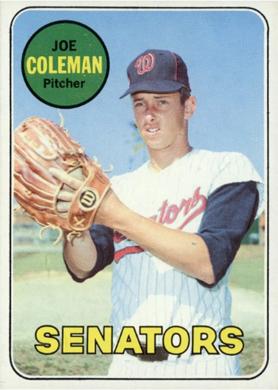 1969 Topps #246 Joe Coleman, Washington Senators