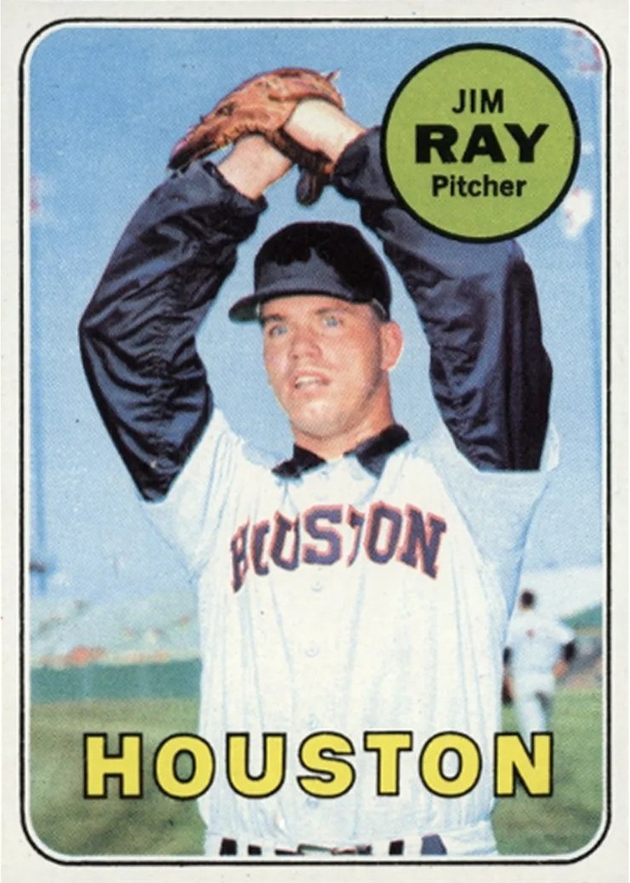 1969 Topps #257 Jim Ray, Houston Astros